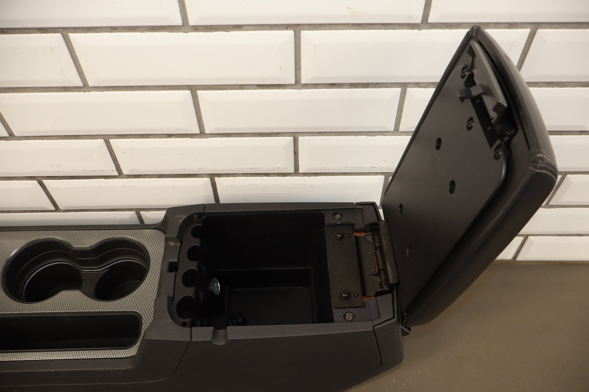 11-14 Dodge Challenger Manual Center Floor Console Dark Slate Gray (DV)