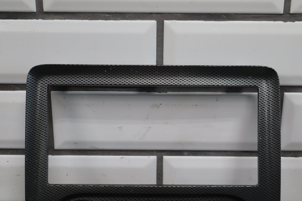 11-14 Dodge Challenger Radio Bezel Hazard Traction Heat Dark Slate Gray (DR)