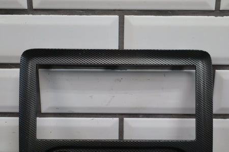 11-14 Dodge Challenger Radio Bezel Hazard Traction Heat Dark Slate Gray (DR)
