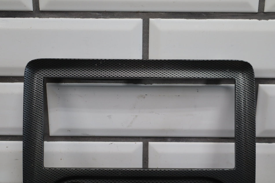 11-14 Dodge Challenger Radio Bezel Hazard Traction Heat Dark Slate Gray (DR)