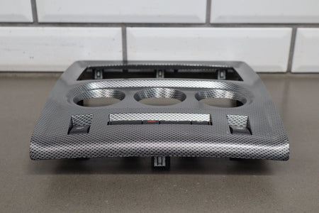 11-14 Dodge Challenger Radio Bezel Hazard Traction Heat Dark Slate Gray (DR)