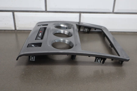 11-14 Dodge Challenger Radio Bezel Hazard Traction Heat Dark Slate Gray (DR)
