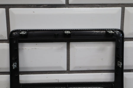 11-14 Dodge Challenger Radio Bezel Hazard Traction Heat Dark Slate Gray (DR)