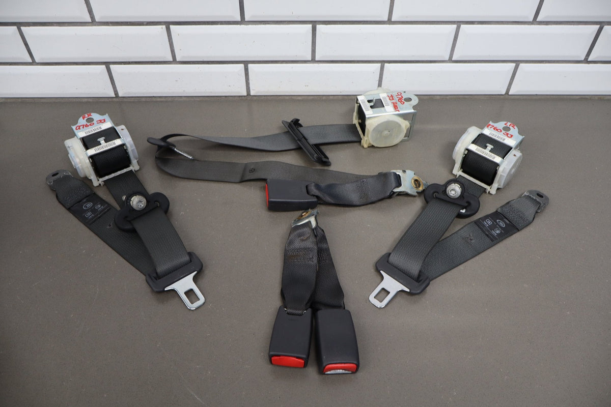 11-14 Dodge Challenger Rear Seat Belt Retractor Set (3) OEM