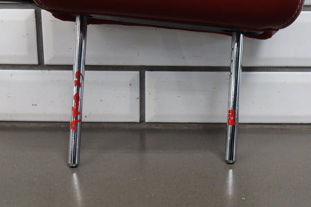 11-14 Dodge Challenger RH Front Headrest Red Leather OEM
