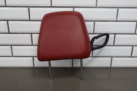 11-14 Dodge Challenger RH Front Headrest Red Leather OEM