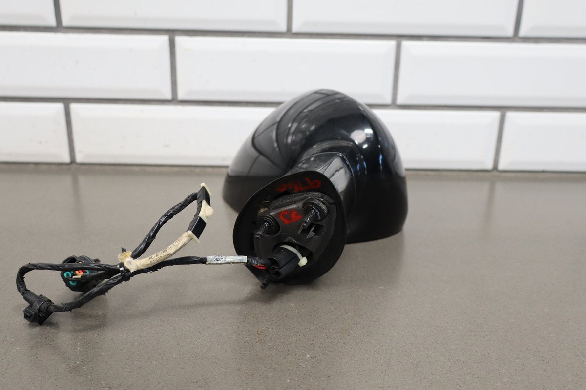 11-14 Dodge Challenger RH Passenger Power Heated Mirror Black (PX8) Tested