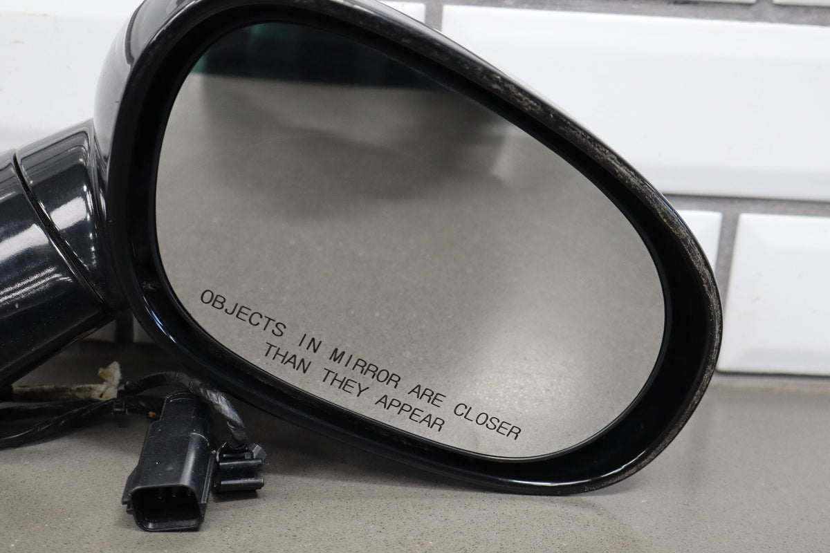 11-14 Dodge Challenger RH Passenger Power Heated Mirror Black (PX8) Tested