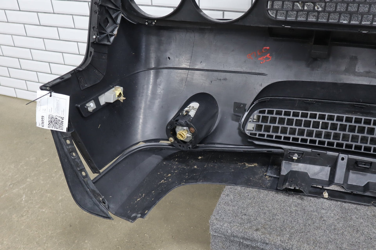 11-14 Dodge Challenger R/T Front Bumper Cover Complete Black (PX8) (Resprayed)