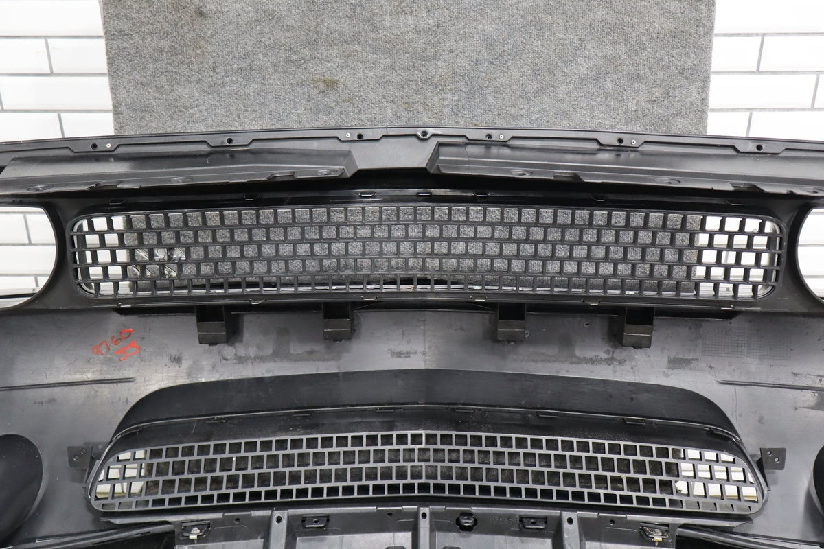 11-14 Dodge Challenger R/T Front Bumper Cover Complete Black (PX8) (Resprayed)