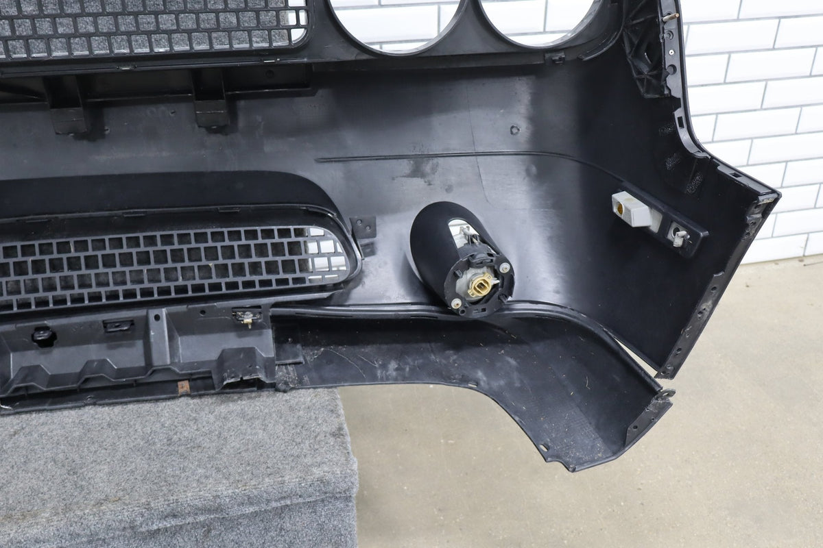 11-14 Dodge Challenger R/T Front Bumper Cover Complete Black (PX8) (Resprayed)