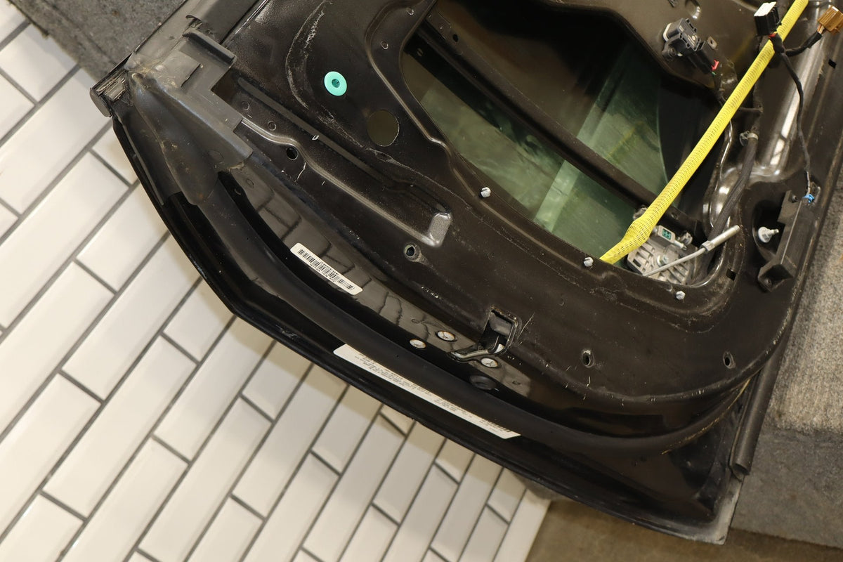 11-14 Dodge Challenger R/T LH Driver Door Shell Black (PX8) OEM