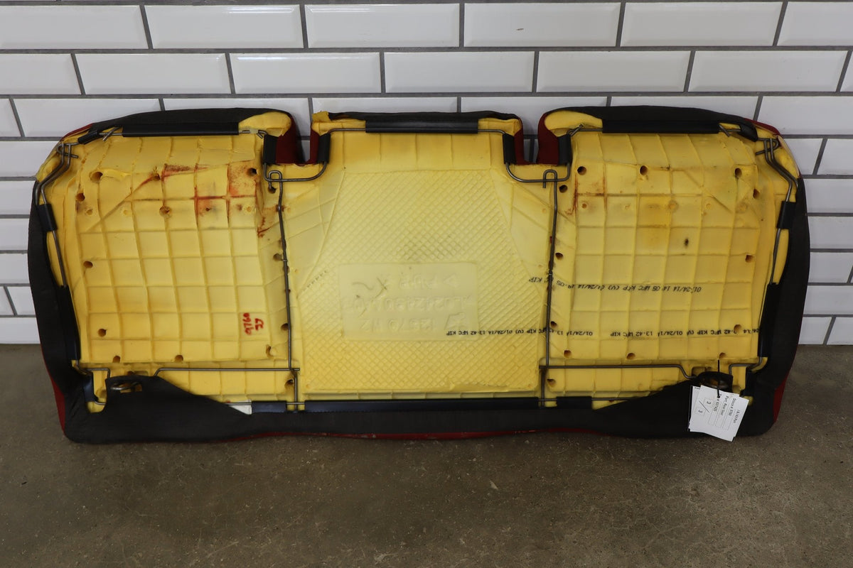 11-14 Dodge Challenger R/T Rear Seat Red Leather OEM