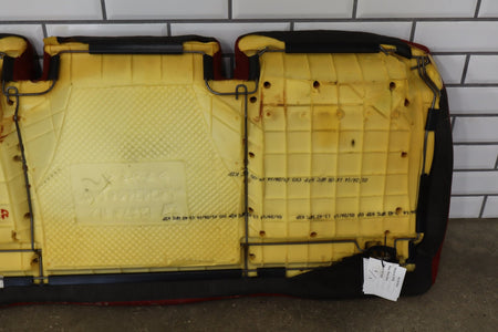 11-14 Dodge Challenger R/T Rear Seat Red Leather OEM