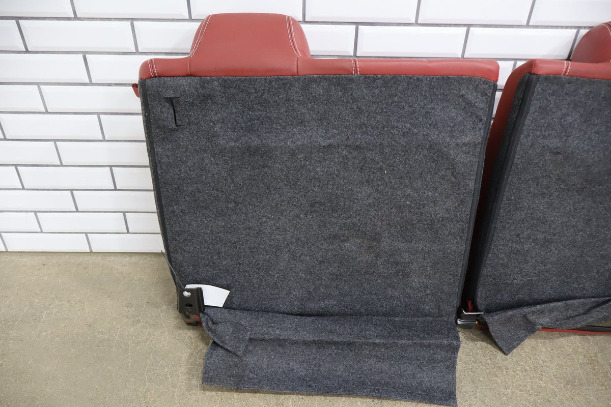 11-14 Dodge Challenger R/T Rear Seat Red Leather OEM