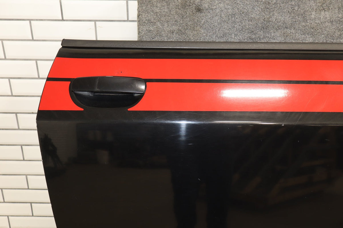 11-14 Dodge Challenger R/T RH Passenger Door Shell Black (PX8) (Dent) OEM