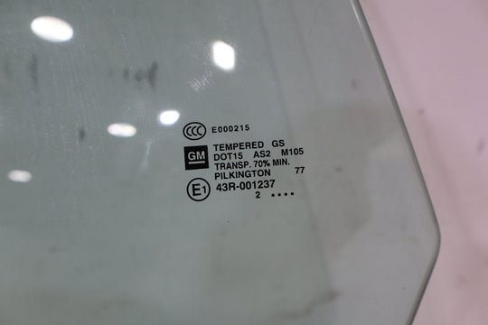 11 - 15 Cadillac CTS - V Coupe Left LH Door Window Glass (Glass Only) See Notes