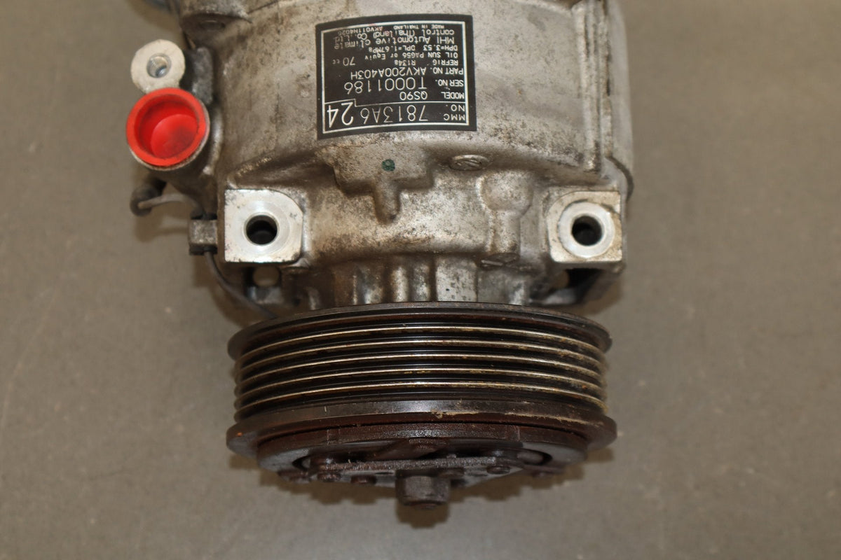 11-15 Mitsubishi Lancer Evo X A/C Compressor 7813A993
