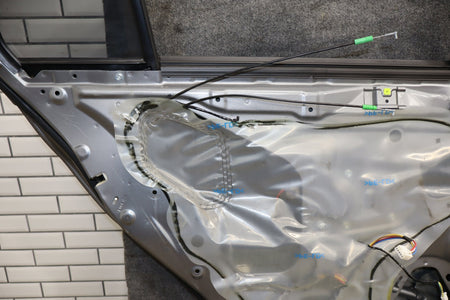 11-15 Mitsubishi Lancer Evo X Left Rear Door (Gray U17 Crease)