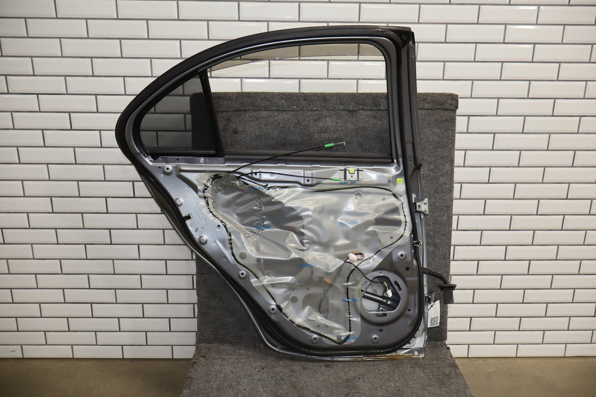 11-15 Mitsubishi Lancer Evo X Left Rear Door (Gray U17 Crease)