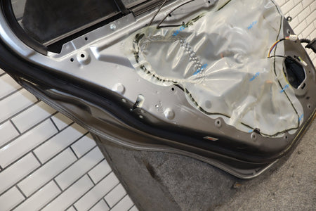 11-15 Mitsubishi Lancer Evo X Left Rear Door (Gray U17 Crease)