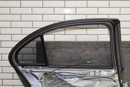 11-15 Mitsubishi Lancer Evo X Left Rear Door (Gray U17 Crease)