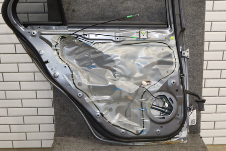 11-15 Mitsubishi Lancer Evo X Left Rear Door (Gray U17 Crease)
