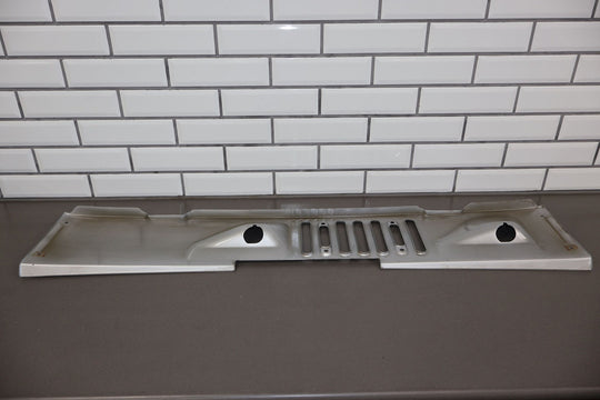 11 - 18 Jeep Wrangler JK Front Center Windshield Cowl Vent Panel - Bright Silver PS2