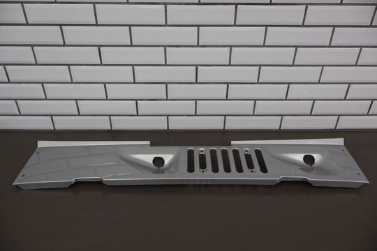 11 - 18 Jeep Wrangler JK Front Center Windshield Cowl Vent Panel - Bright Silver PS2