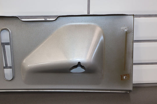 11 - 18 Jeep Wrangler JK Front Center Windshield Cowl Vent Panel - Bright Silver PS2