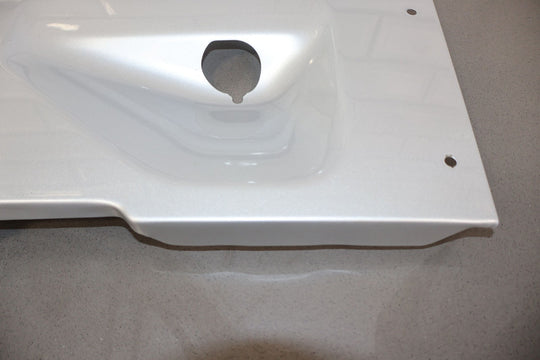 11 - 18 Jeep Wrangler JK Front Center Windshield Cowl Vent Panel - Bright Silver PS2