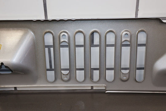 11 - 18 Jeep Wrangler JK Front Center Windshield Cowl Vent Panel - Bright Silver PS2