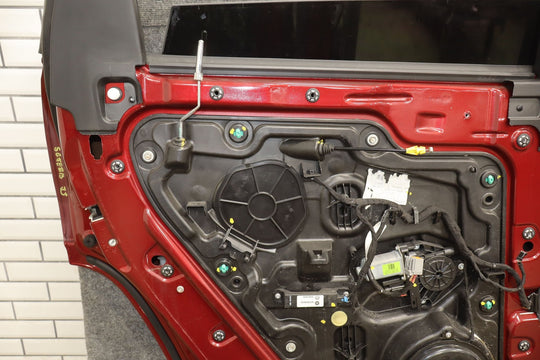 11 - 22 Jeep Grand Cherokee SRT8 Driver Left LH Rear Door Deep Cherry Red PRP