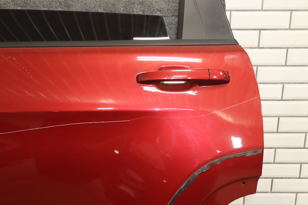 11 - 22 Jeep Grand Cherokee SRT8 Driver Left LH Rear Door Deep Cherry Red PRP