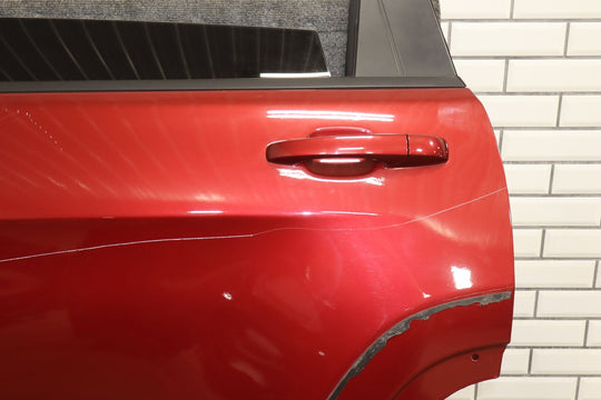 11 - 22 Jeep Grand Cherokee SRT8 Driver Left LH Rear Door Deep Cherry Red PRP
