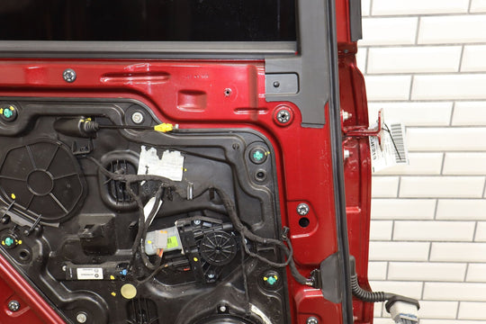 11 - 22 Jeep Grand Cherokee SRT8 Driver Left LH Rear Door Deep Cherry Red PRP