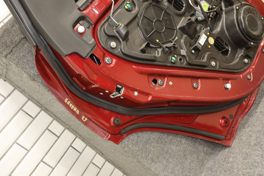 11 - 22 Jeep Grand Cherokee SRT8 Driver Left LH Rear Door Deep Cherry Red PRP