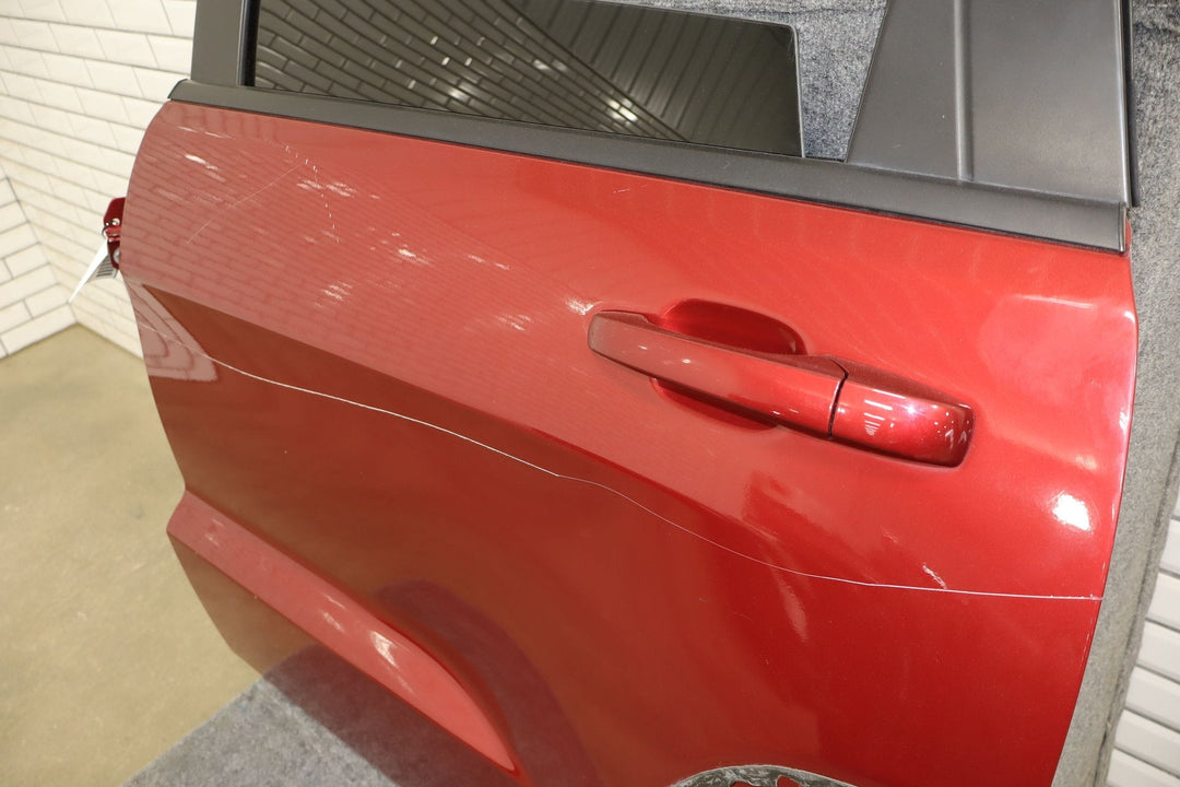 11 - 22 Jeep Grand Cherokee SRT8 Driver Left LH Rear Door Deep Cherry Red PRP