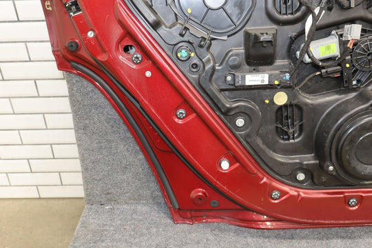 11 - 22 Jeep Grand Cherokee SRT8 Driver Left LH Rear Door Deep Cherry Red PRP