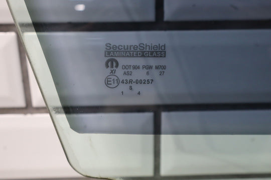 11 - 23 Dodge Charger Passenger Right Front Door Glass / Window OEM