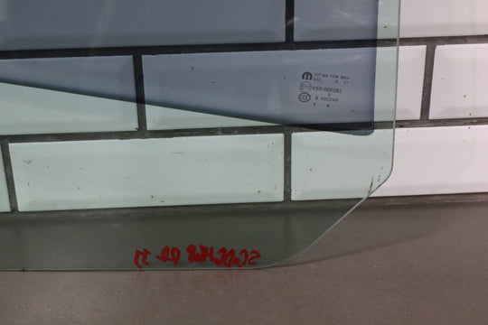 11 - 23 Dodge Charger Right Rear Door Glass / Window OEM