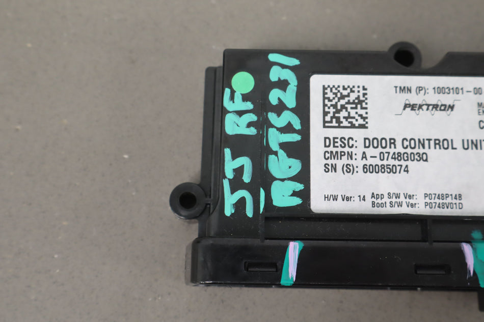 2016 Tesla Model S- Chassis Control Module