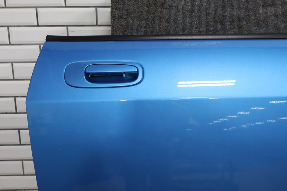 2009 Dodge Challenger Right Front Door Blue PQD