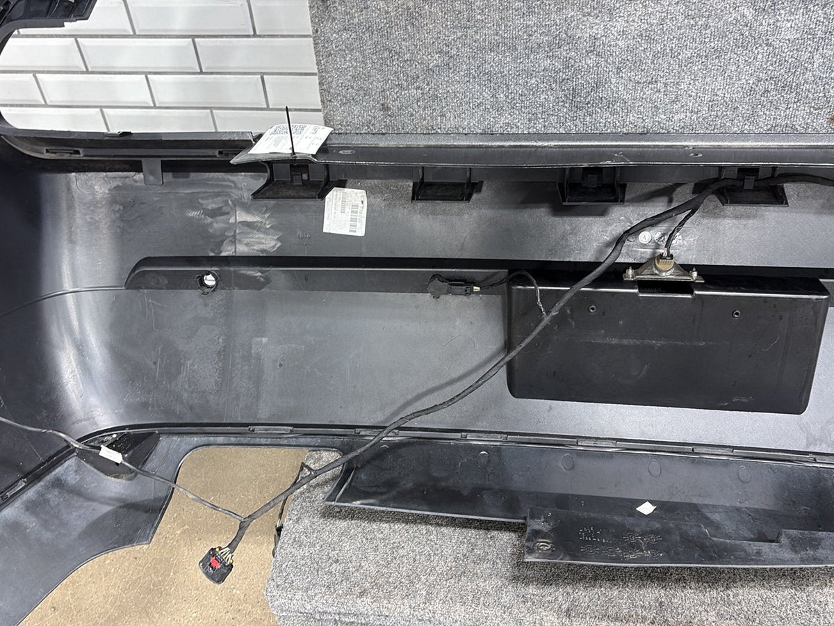 12-14 Dodge Challenger R/T Rear Bumper Cover Black (PX8) (Resprayed)