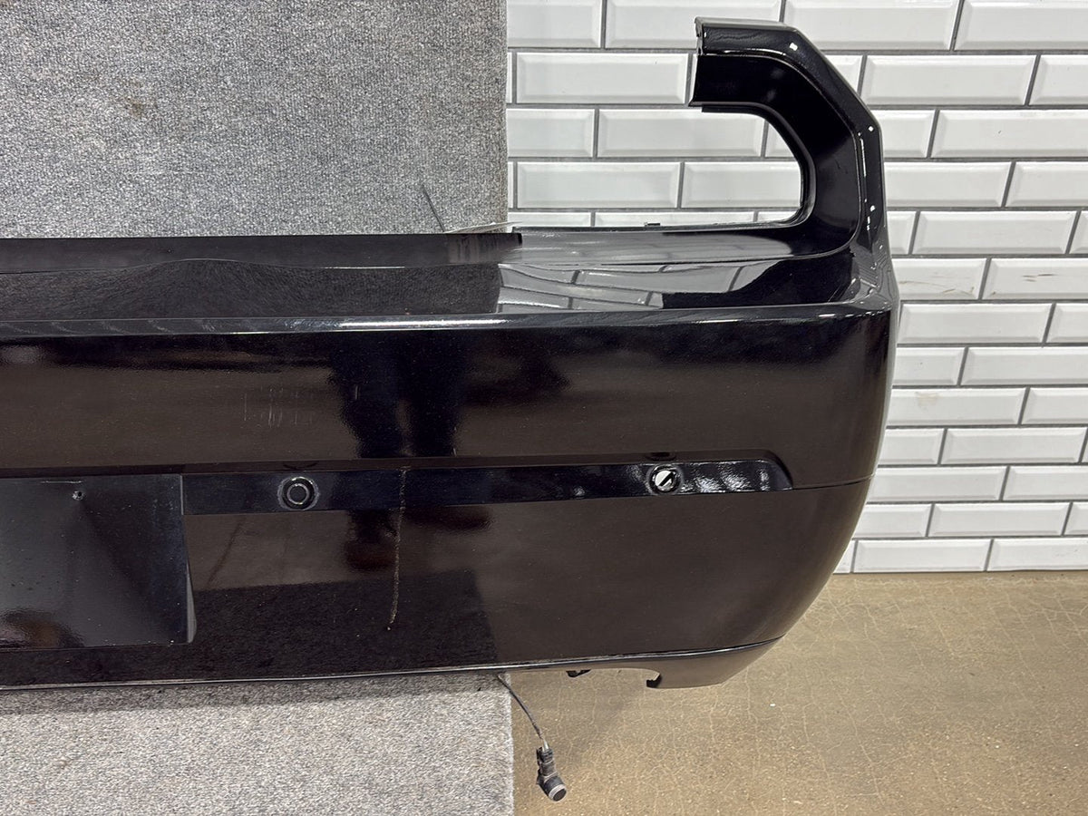 12-14 Dodge Challenger R/T Rear Bumper Cover Black (PX8) (Resprayed)