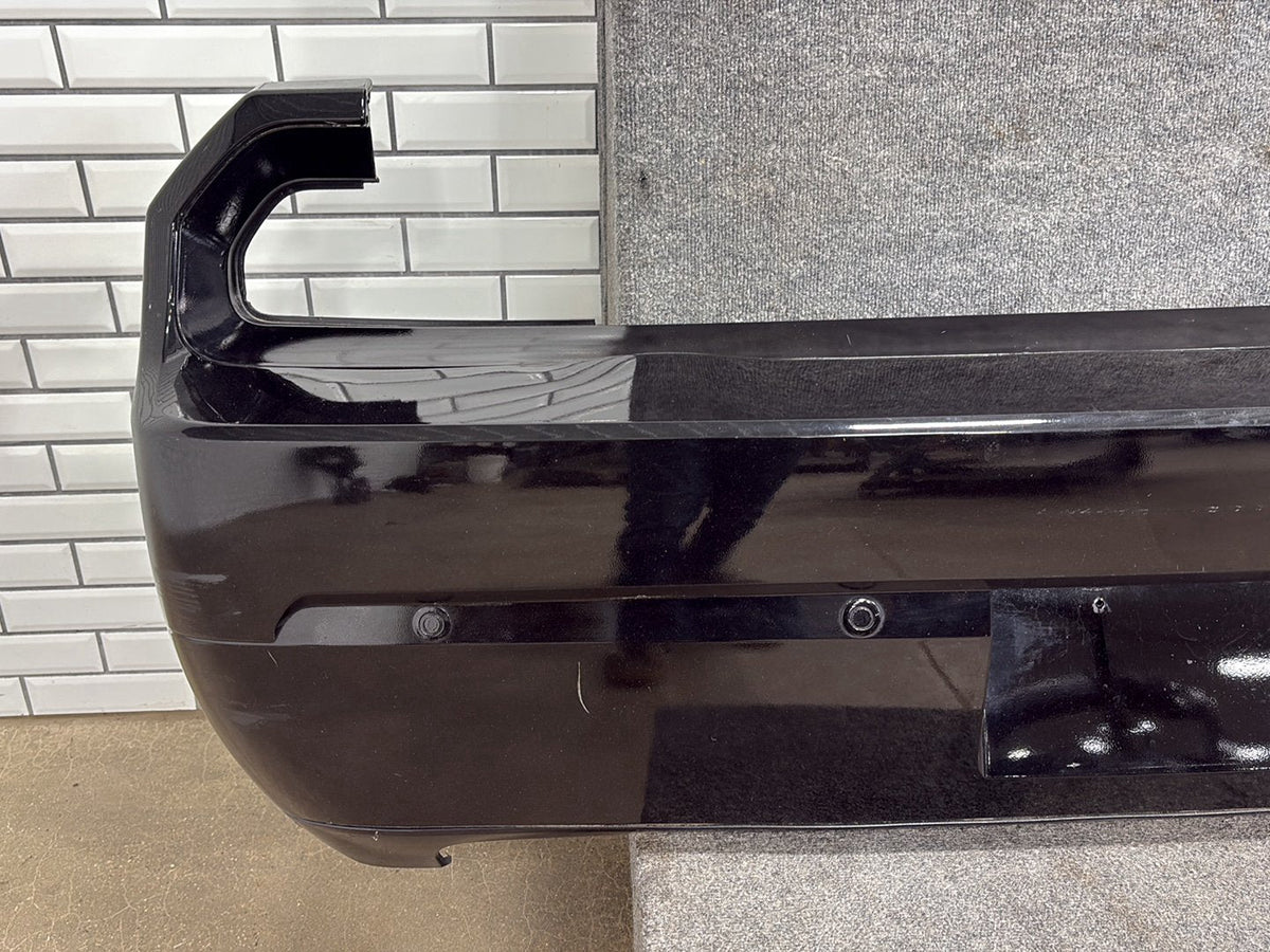 12-14 Dodge Challenger R/T Rear Bumper Cover Black (PX8) (Resprayed)