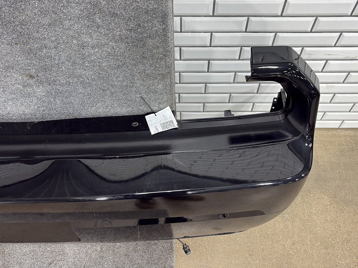 12-14 Dodge Challenger R/T Rear Bumper Cover Black (PX8) (Resprayed)