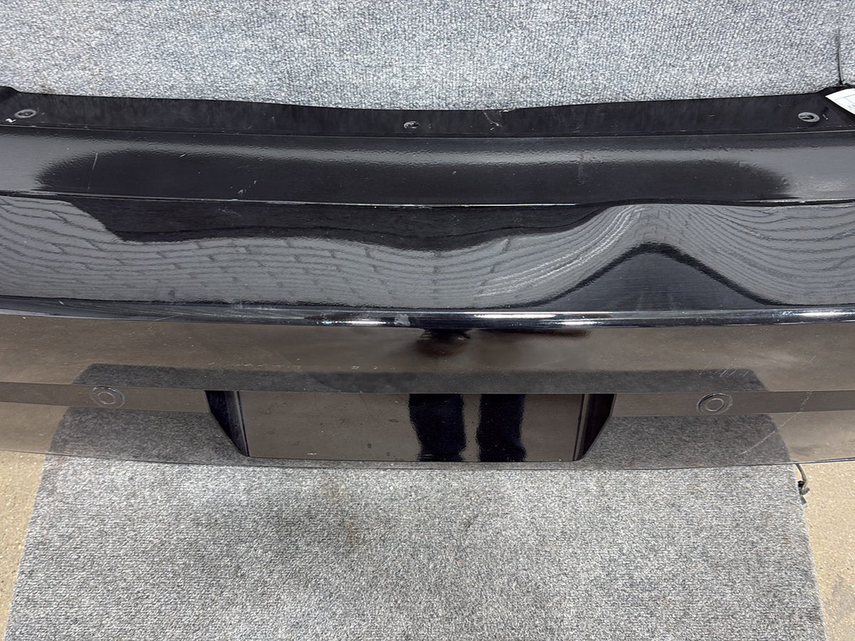 12-14 Dodge Challenger R/T Rear Bumper Cover Black (PX8) (Resprayed)