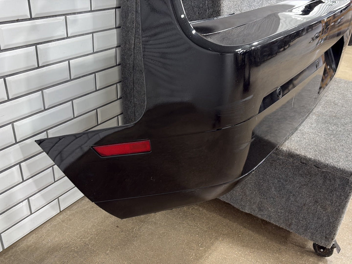 12-14 Dodge Challenger R/T Rear Bumper Cover Black (PX8) (Resprayed)