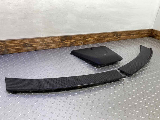 12 - 14 Ferrari California Interior Vented Dash Trim Kit 3 Pieces (Black)
